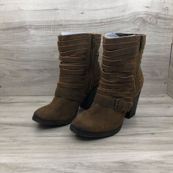 Naughty Monkey Brown Ankle Boots - Picture 4 of 11